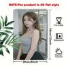 Metal Wall Art Minimalist Female Portrait Iron Plate Decor for Home Office Modern Sign Easy Hang Christmas Gift