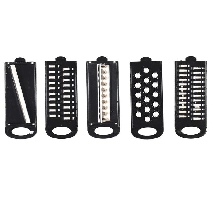 MANDOLINE AVEC RESERVOIR 5 ACCESSOIRES