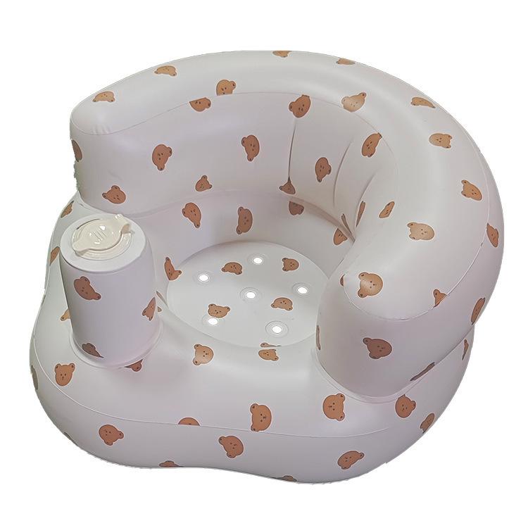 Inflatable Baby Learning and Bath Seat