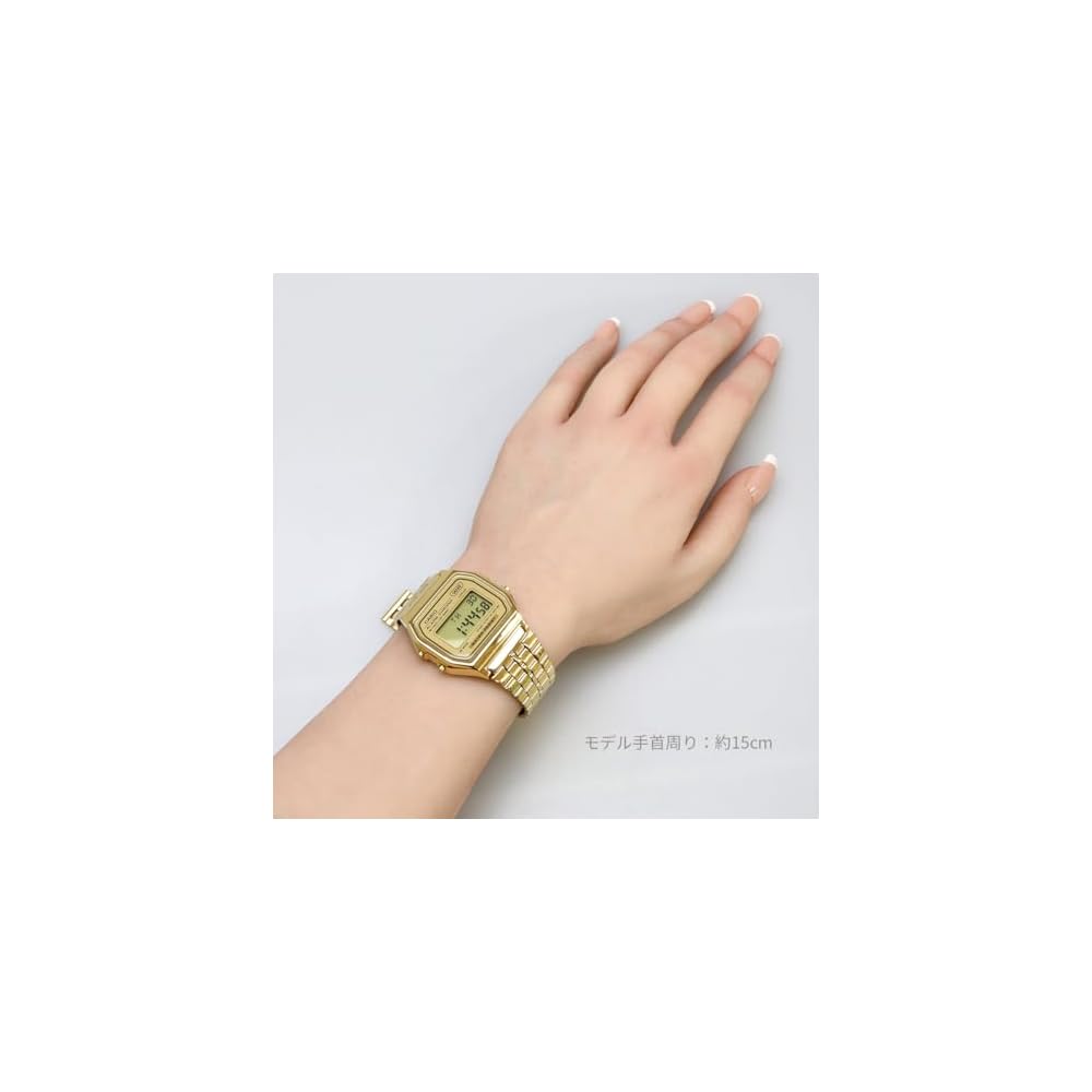 Casio Vintage Series A158WETG-9A Digital Watch Gold Unisex Kids