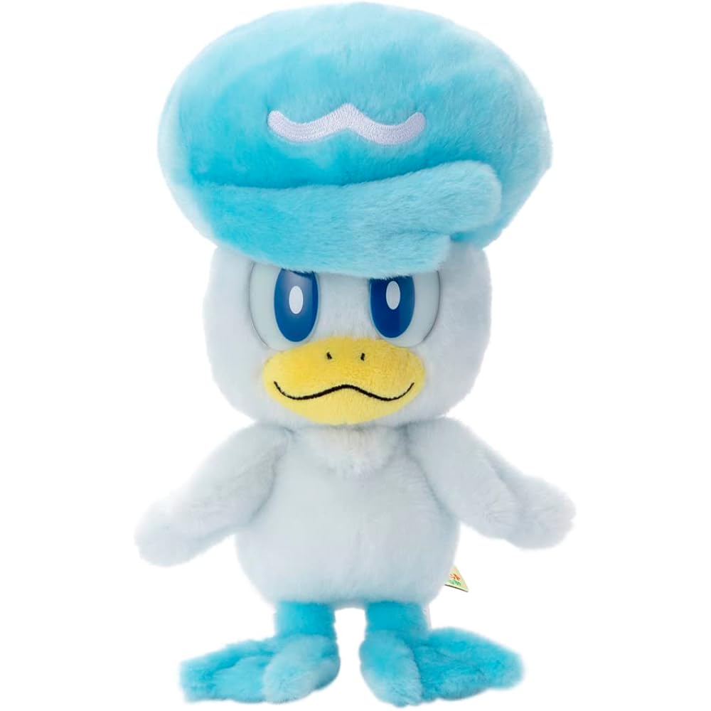 Takaratomy A.R.T.S Pokmon Plush Toy Quax 21cm Height Soft Stuffed Animal