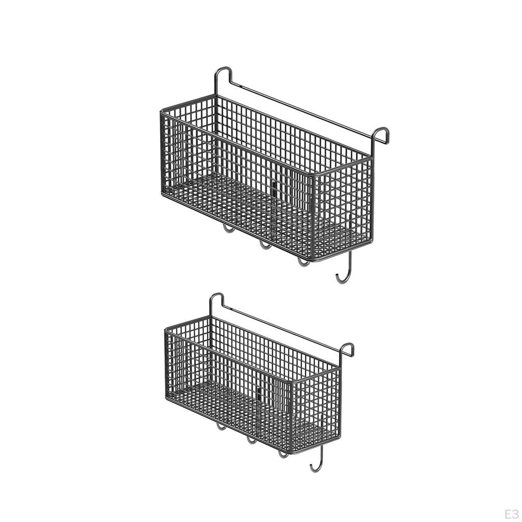 Bedside Storage Organizer Hanging Basket Easy Installation