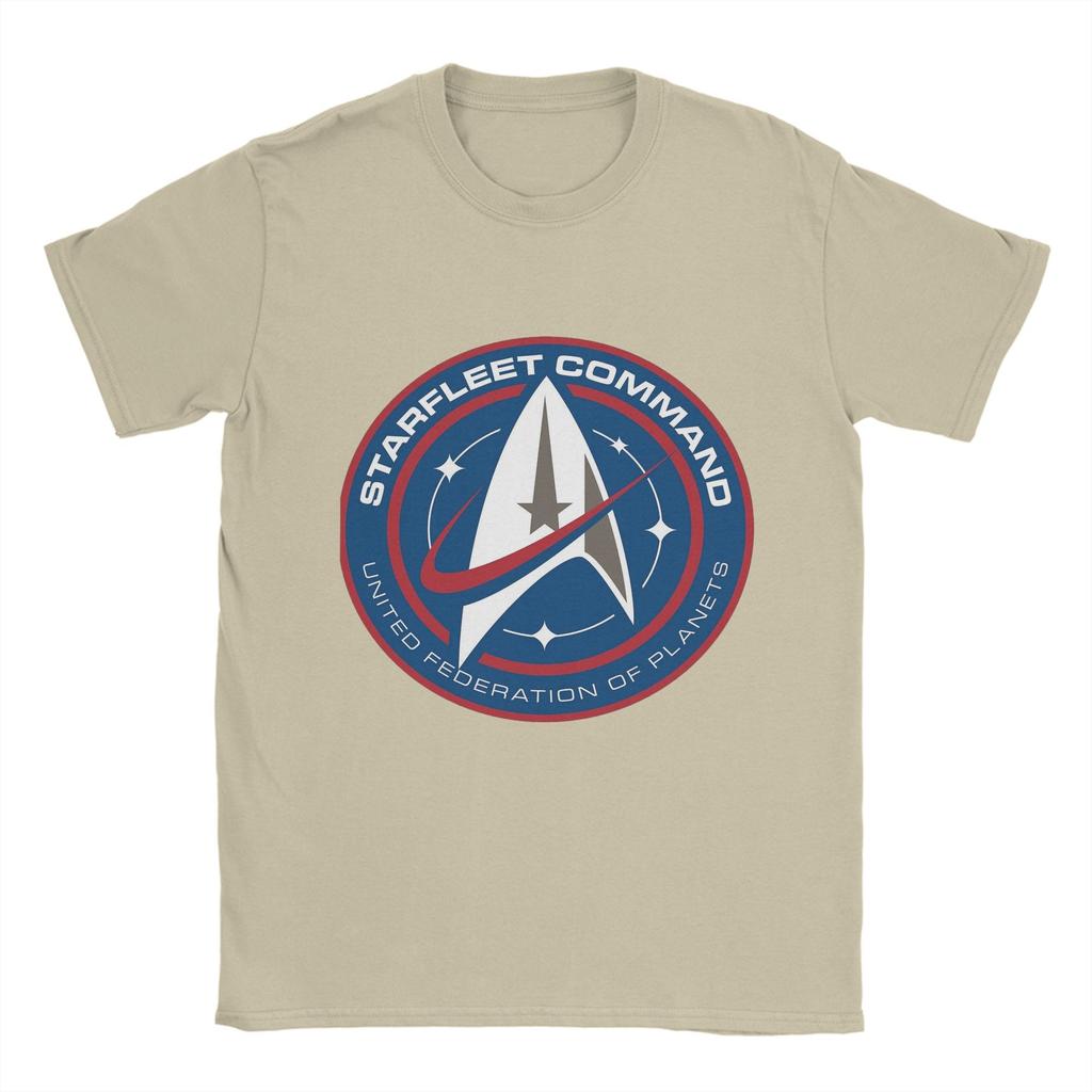 S-Stars T-Treks Discovery Starfleet Men's T Shirts  Novelty Tees Short Sleeve O Neck T-Shirt 100% Cotton New Arrival Clothing