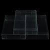 10 pezzi di plastica trasparente Pet Box Protector Case Sleeves Cover per Snes N64 Cib