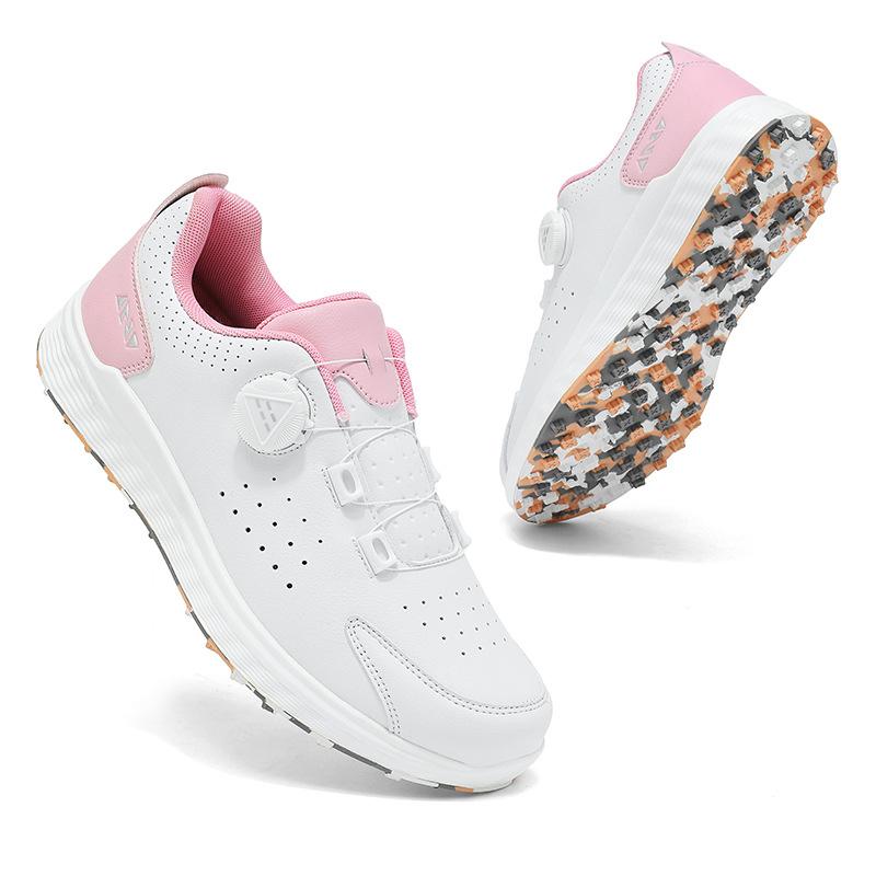

New golf shoes men s shoes summer light and breathable rotating shoelaces nail-free shoes non-slip and wear-resistant leisure sports 35