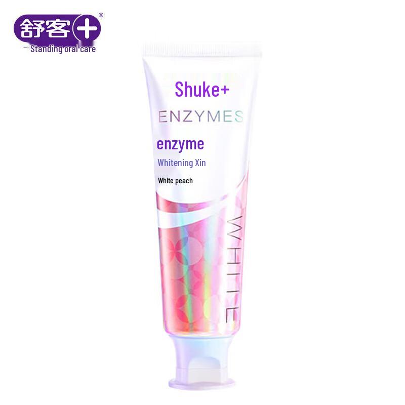 

Saky Whitening Enzyme Toothpaste with Peach Flavor