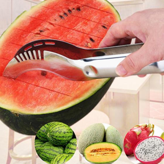 Buy Stainless Steel Watermelon Cantaloupe Slicer Cutter Server Corer