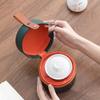 Portable Ice Jade Ceramic Kung Fu Travel Tea Set