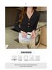 Women's Long Sleeve Slim Knit Cardigan with Colorful Buttons
