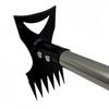 2-in-1 Weed Puller with Long Handle Adjustable Manual Weeder Hand Weed Rake And Heavy Duty Garden Hoe with Gloves