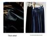Spring Women's Retro Velvet Wide-Leg Pants - Loose, Casual, High-End, 400g
