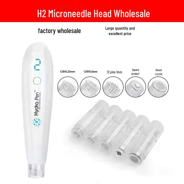 Hydra.pen H2 White Electric Microneedle with Water-Soluble Head - Third Generation MTS Consumable