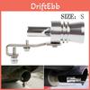 Car Turbo Universal Sound Whistle Exhaust Pipe Oversized Roar Maker Auto For