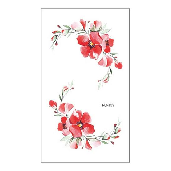 Waterproof Gradient Color Cartoon Temporary Tattoos for Men & Women