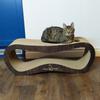 Leon cat scratching post | brown | 78x28x24 cm | MruuPruu