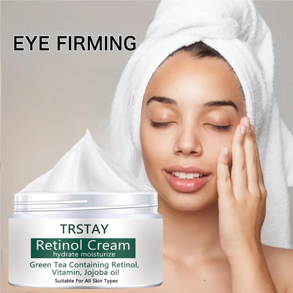 Retinolový hydratační krém, vyhlazuje vrásky, redukuje jemné linky, hydratuje a hydratuje, vyživuje pokožku a zlepšuje poškozenou pokožku