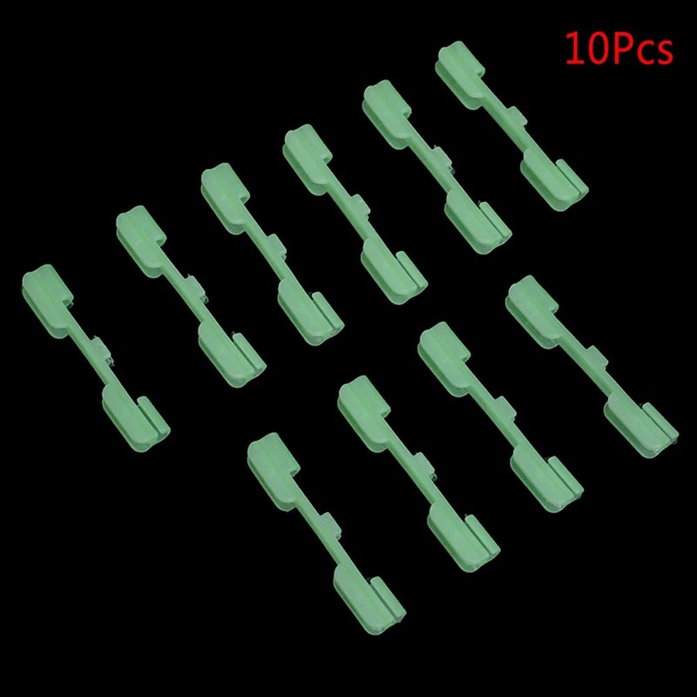 Fishing Luminous Fishing Float Tip Clip Light Stick Holder Night Float Clip Fishing Glow Stick
