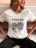 T-shirt Grafica Barcellona Uomo Donna Magliette Top Unisex Regalo da Viaggio Maglietta Souvenir Spagna Design Gaudi