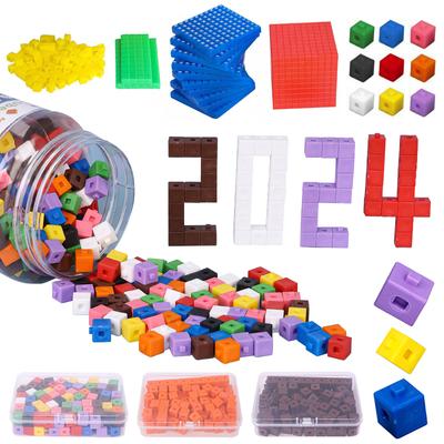 1cm Birleştirme Küpleri Matematik Öğrenme Oyuncakları Çocuklar Montessori Ondalık Sayıcı Dijital Duyusal Oyun Kilise Öğretim Materyalleri Eğitim Oyuncakları