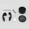 Motorrad Quad Zeitplan Lenkeruhr Uhr Schwarz Leuchtend 22/25mm Lenker