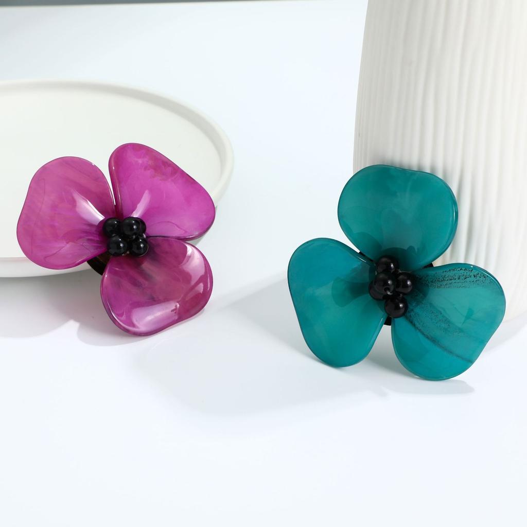 Xinlan Koreanische neue Nischen-Platte handgefertigte dreidimensionale Blumenpflanzen-Brosche