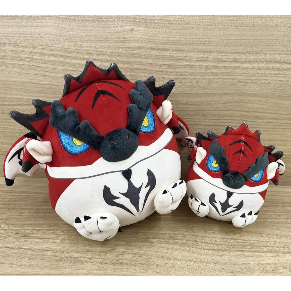 Capcom Monster Hunter Fuwatama Plush Toy Mini Rio Reus Approx. H120 x W120 x D130 mm Made of Poly...
