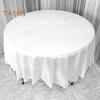 8 Pcs Thickened Table Cover Simple Style Pure Color Round Shape Anti-Slip Easy Care Stain-proof Waterproof Table Protection Banquets Party Decoration