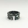 Anillo Abierto Ajustable Hombres Mujeres Vintage Armadura Arma Inspirado Geométrico Chapado Dedo