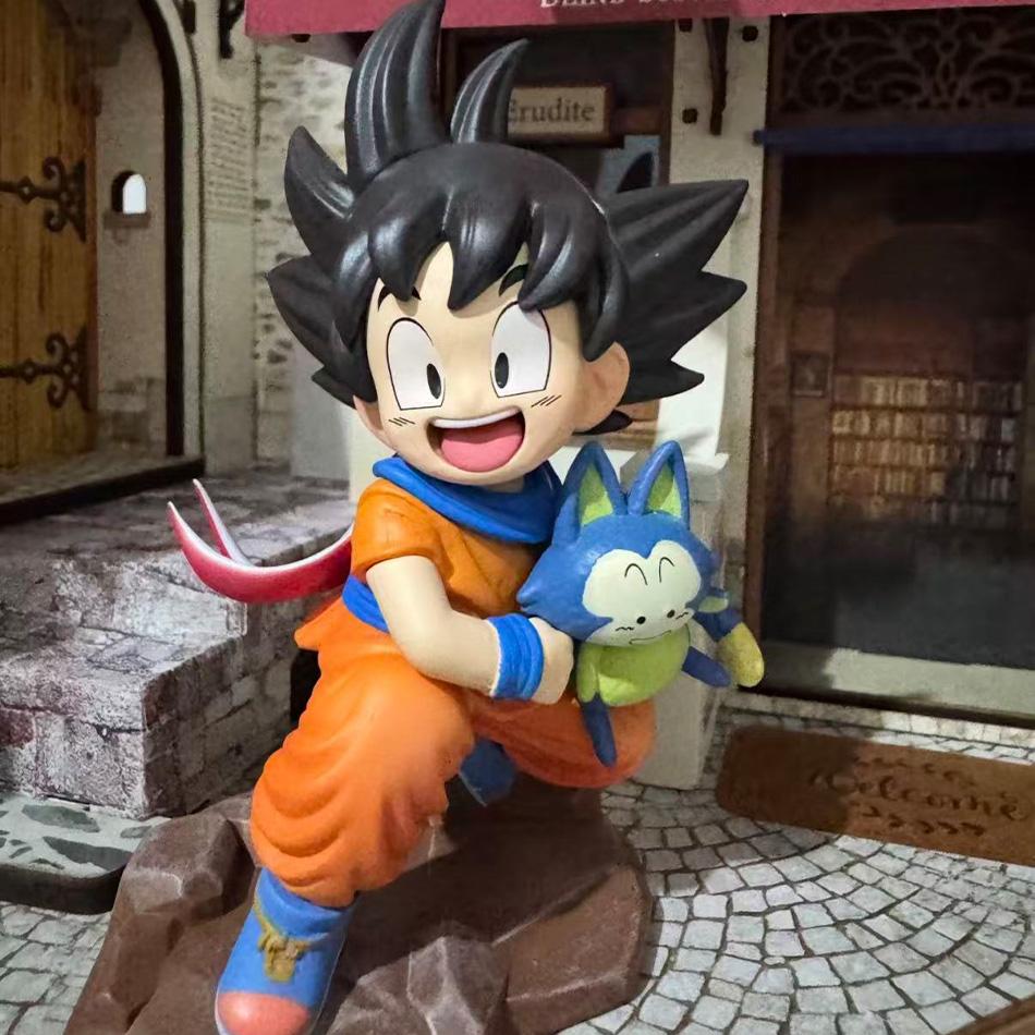 Dragon Ball Z Son Goku Pvc Action Figure Childhood Hug Edition Collectible Model Statue For Home Decoration