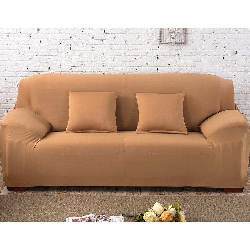 Elastic Plain Solid Sofa Cover Stretch Tight Wrap All-Inclusive Sofa Cover For Living Room Funda Sofa Couch Cover Armchair Cover