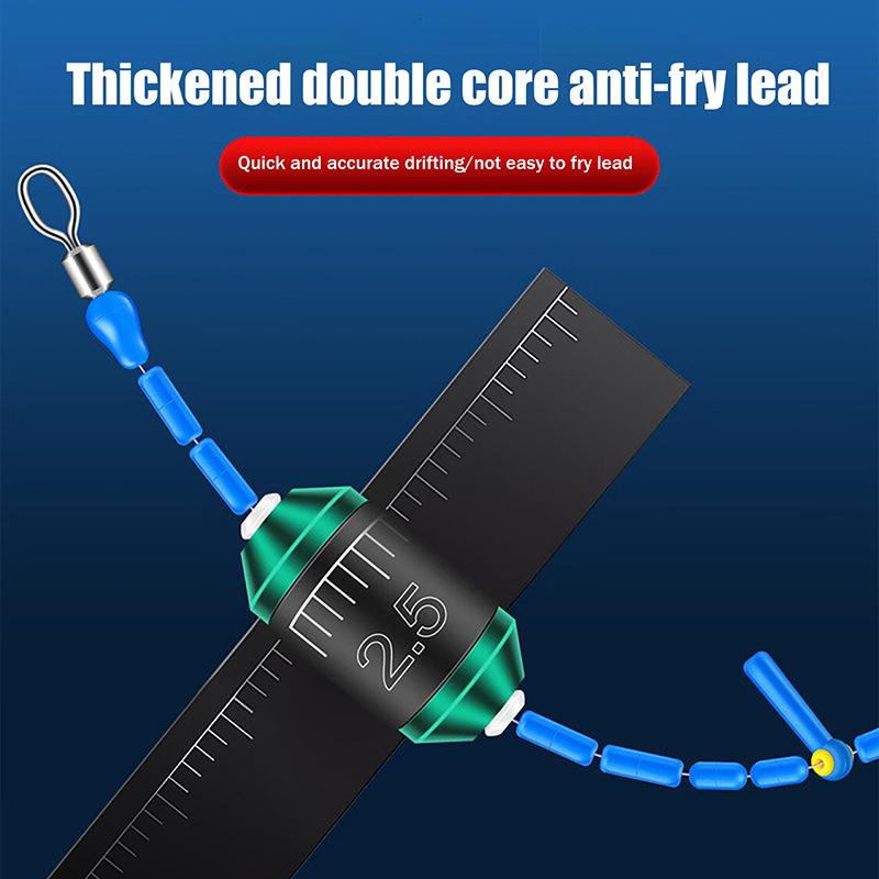 2.7M Competitive Platform Fishing Line Set Finished Main Nylon Line Set Pe Reinforced Fail-Proof Invisible Fishing Accessories