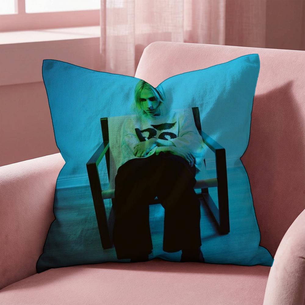 Singer Porter Robinson Cushion Cover Multi-Scene Pillow Cover for Home & Car - Reversible, Soft & Durable for Daily Use