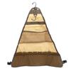Tableware Storage Bag Canvas Folding Wear Resistance Hanging Cookware Holder Bag