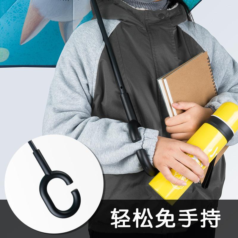 Kreativní dětský bezpečnostní deštník obrácený deštník dvouvrstvý hands-free