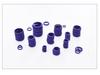 Juego de 270 Anillos Tóricos para Aire Acondicionado Verdes y Morados - Anillos de Sellado Resistentes al Aceite y al Envejecimiento