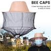 Beekeeping Hats Anti Bee Hat Mosquito Hat Hidden Net Mesh Insect Bee Protection Breathable Beekeeping Veil Face Protective Tools