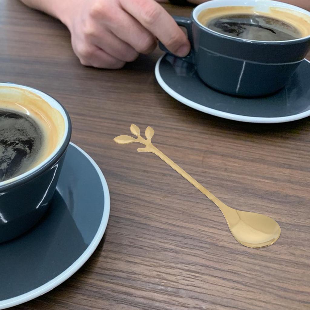 20Pcs Stainless Handle Spoons Mini Serving Spoons for Coffee Tea Appetizers Tastings Parties Cocktails