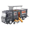 1/18 Benz Arocs Nomadism Navigator F RV Alloy Diecast Model Car High Simulation Collectibles Miniatures Vehicles Holiday Present
