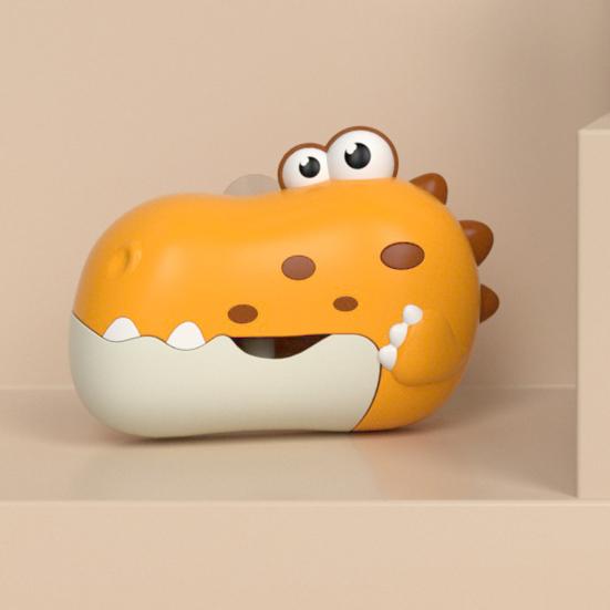 Dinosaur Bath Bubble Machine for Toddlers Automatic Bathtub Toys Bubble Maker Fun