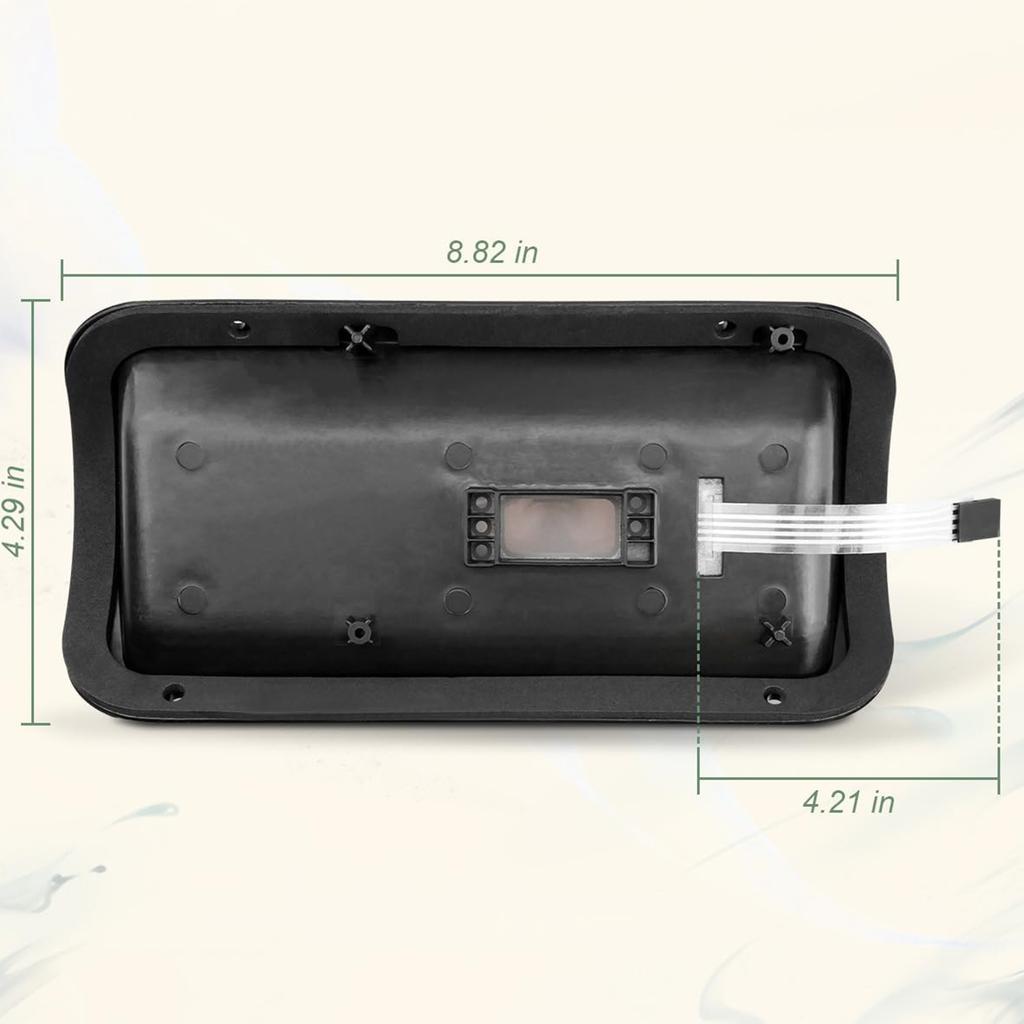 Bezel and Keypad Assembly Kit Pool Heater Replacement Control Panel Pool Heater Replacement Part Perfect for Pool Heater