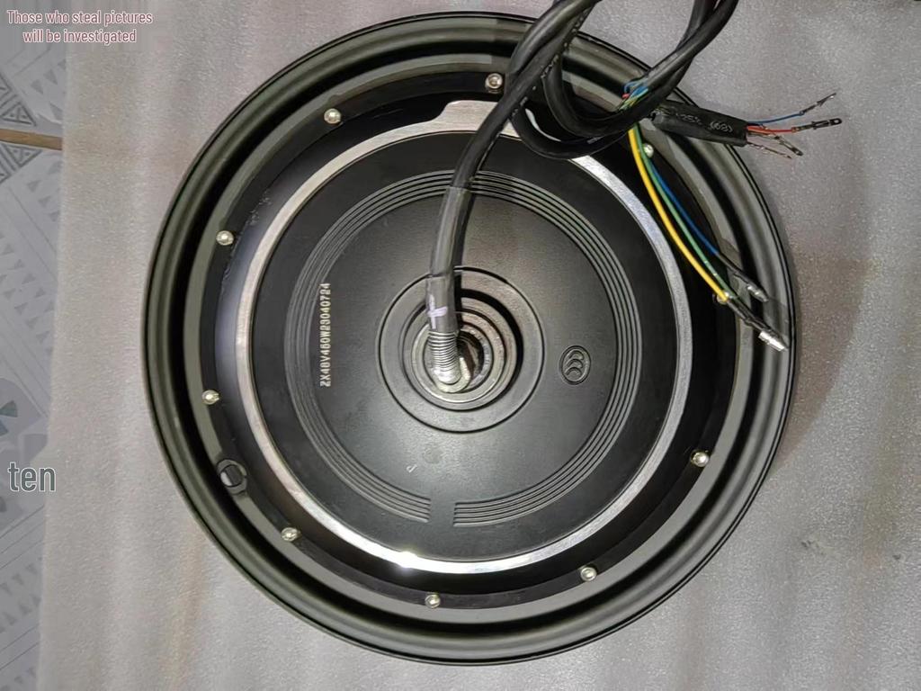 48V 350W Brushless Hub Motor with Drum & Expansion Brake