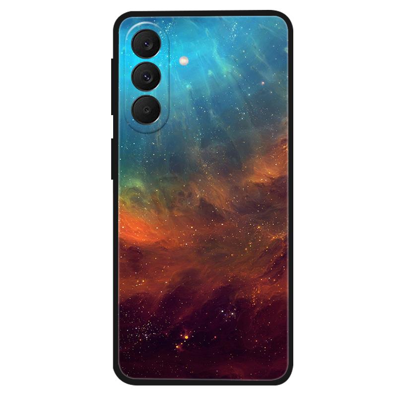 For Samsung Galaxy A57 A37 5G Case Bumper Starry Sky Soft Silicone TPU Back Cover for Samsung A37 A57 Phone Case Cute Cat Cover
