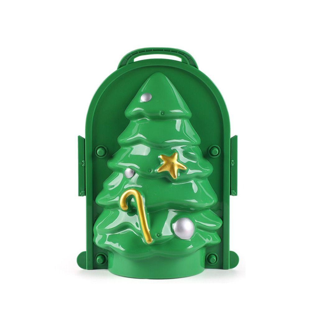 

Рождественская елка Санта Клаус Снежколеп Игрушка Санта Клаус Снег Песок Формы для изготовления шаров Дети Christmas Tree