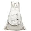 Kleiner Rucksack Multifunktionale Brusttasche Schultertasche PU Damen Rucksack