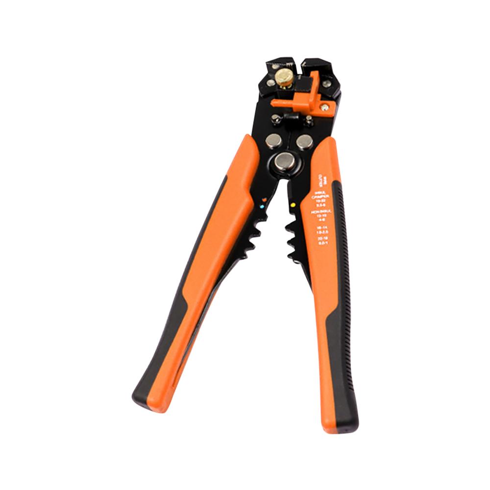 

Профессиональный электрик, инструмент для зачистки проводов, резак для зачистки проводов, автоматические многофункциональные клещи для обжима, инструменты для зачистки проводов оранжевый