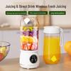 Portable USB-Charging Juicer Cup for Ice Crushing and Outdoor Travel