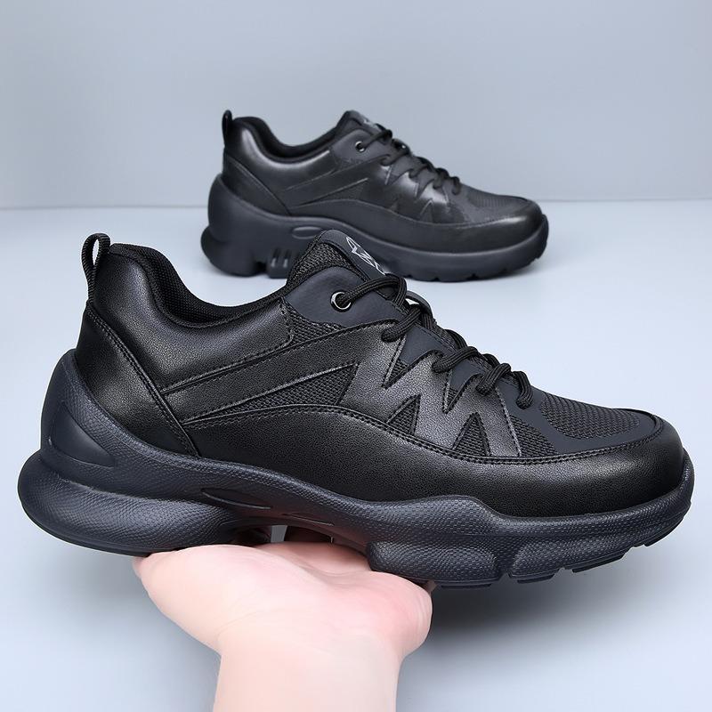 Aijia New Men's Shoes Summer Outdoor Hiking Non-slip Breathable Casual Mesh Sports Casual Walking Shoes C Trace