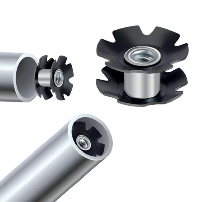 10Pcs Bicycles Headset Star Nut Mountain Bike Fangled Nut Front Fork Mount Cores Fastening Bolts Easy to Install