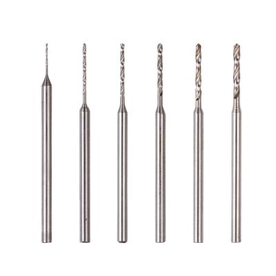 PROXXON Small Diameter Drill Set of 6 Shank 28912 [Drill Diameters 0.5, 0.8, 1.0, 1.2, 1.4, 1.6mm, Diameter 2.35mm] No.