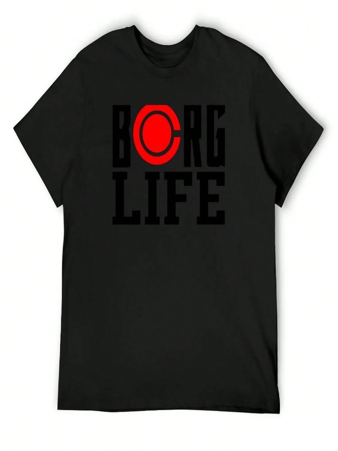 Borg Life T-Shirt Personalized T-Shirt Anime Graphic T Shirts unisexs T Shirt Graphic S
